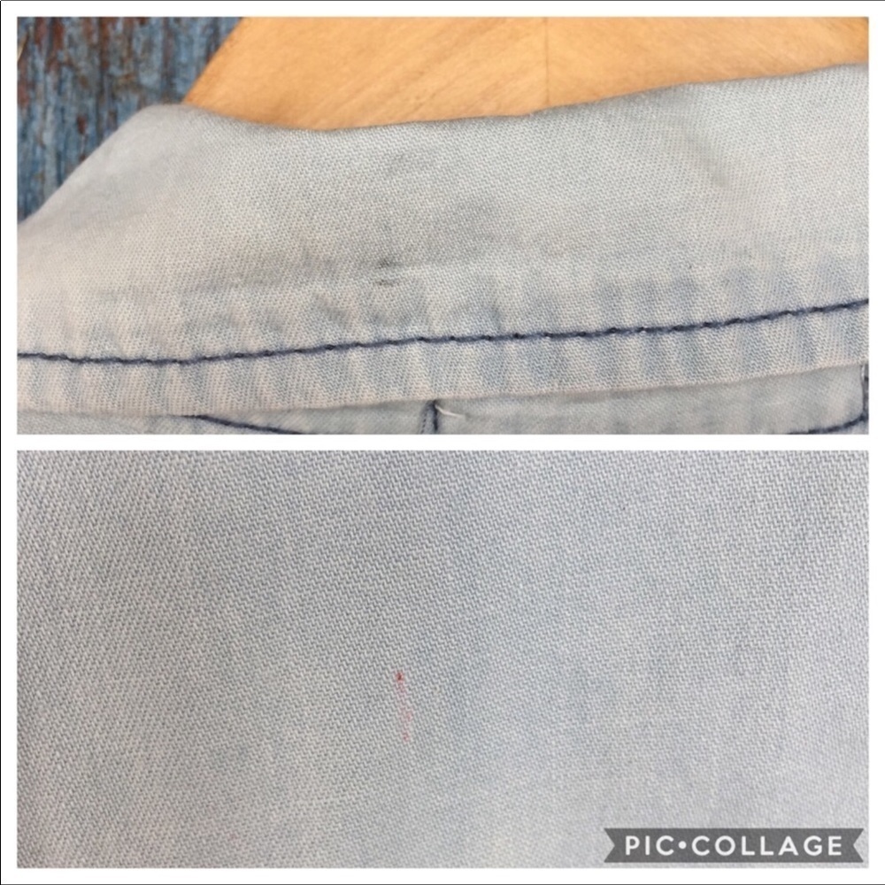 NWT Japna Chambray Snap Tank Size XS - Picture 8 of 8